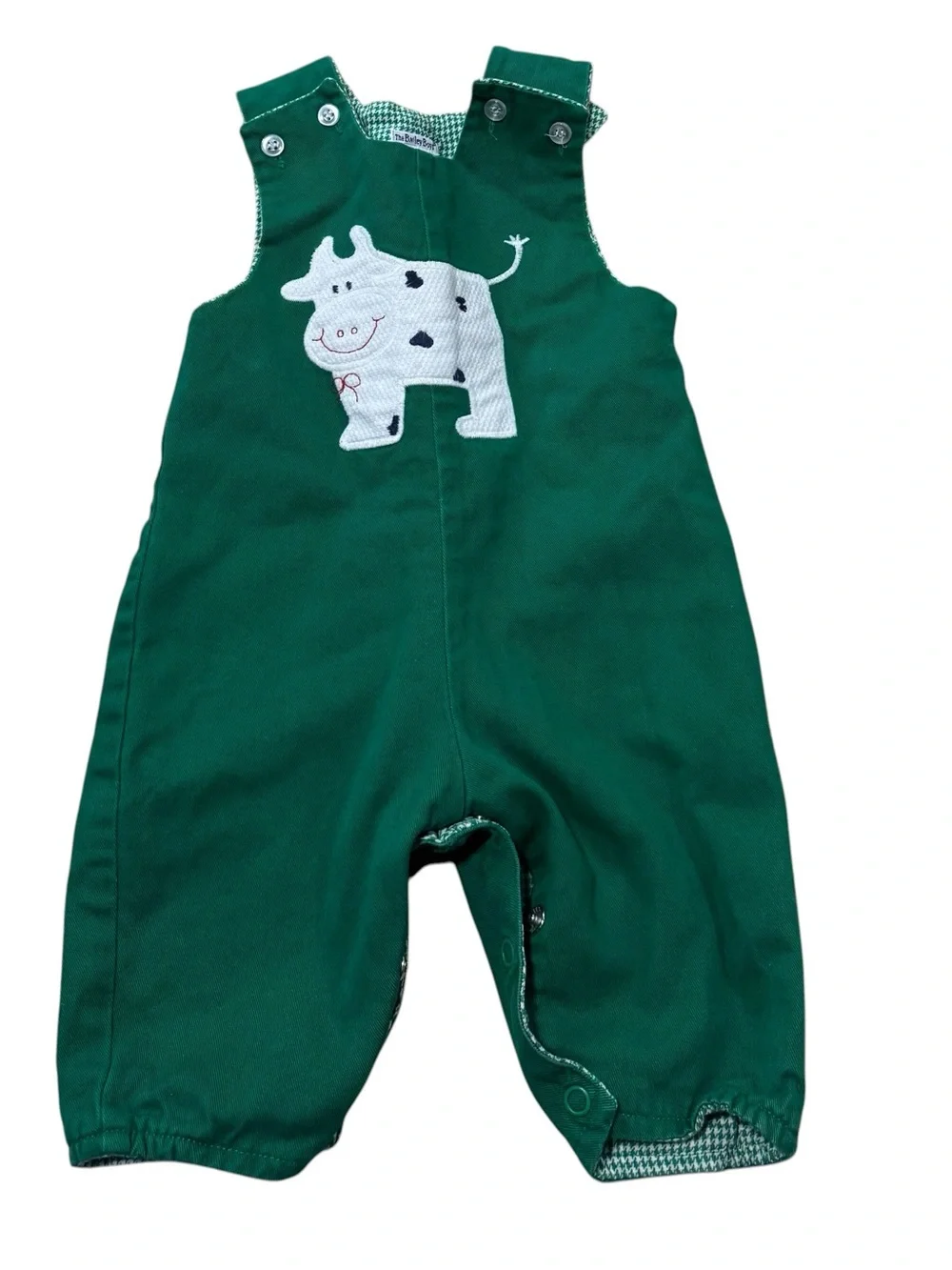 Vintage The Bailey Boys Reversible Christmas Longall Romper